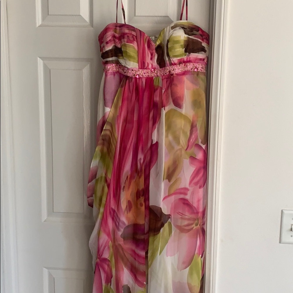 Dave and Johnny floral Dress